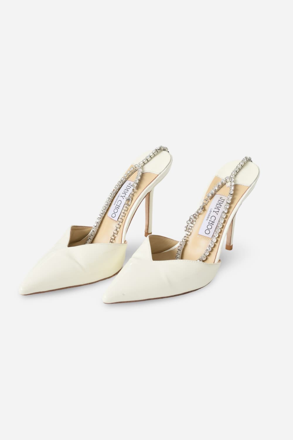 Jimmy Choo Crystal Strap Slingback Pumps 상품이미지1