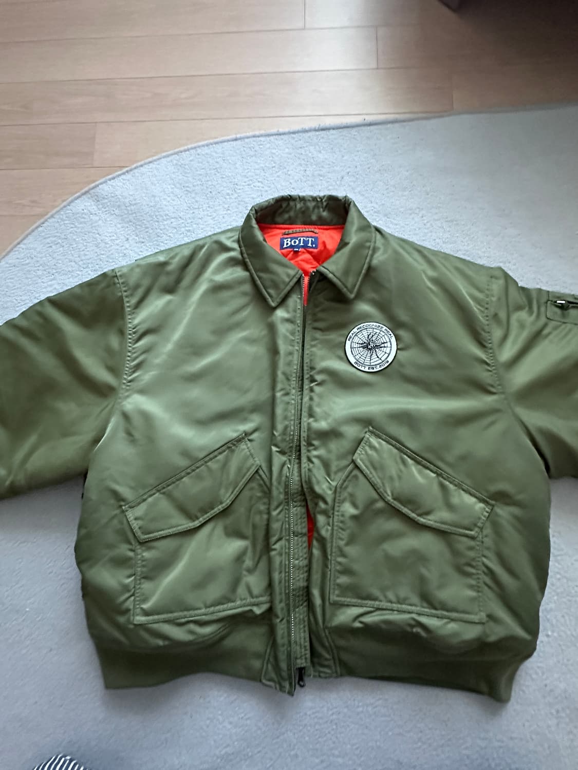 BOTT 나일론 플라이트 자켓 / XXL / CWU 상품이미지3