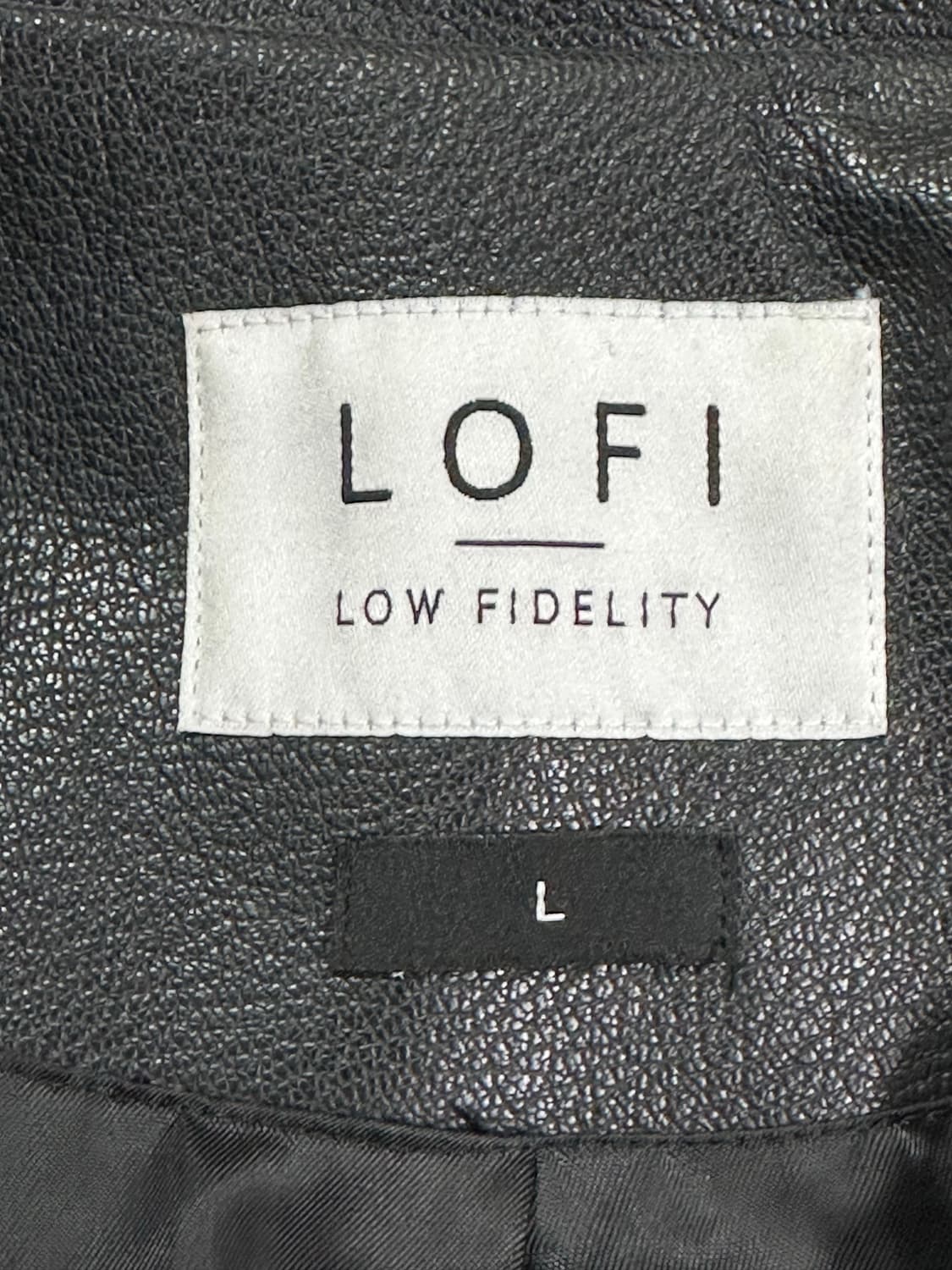 로파이 소가죽 싱글 라이더 자켓 상품이미지3