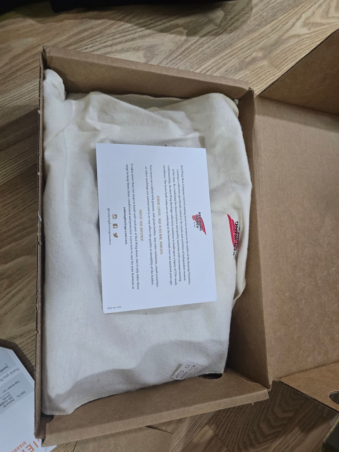 레드윙 부츠 실버스미스 [새상품] 6B사이즈 판매합니다. 상품이미지3