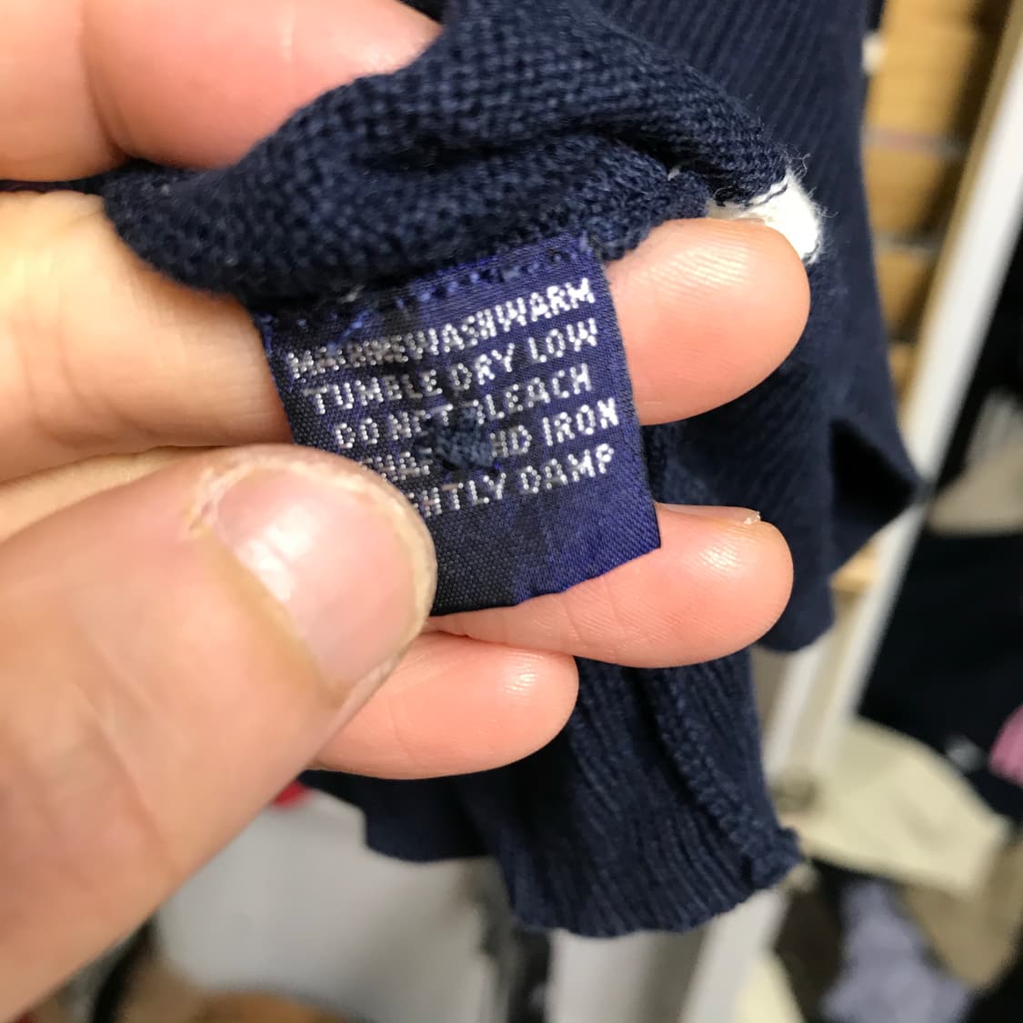 폴로 90s 브이넥 니트 가디건 상품이미지5