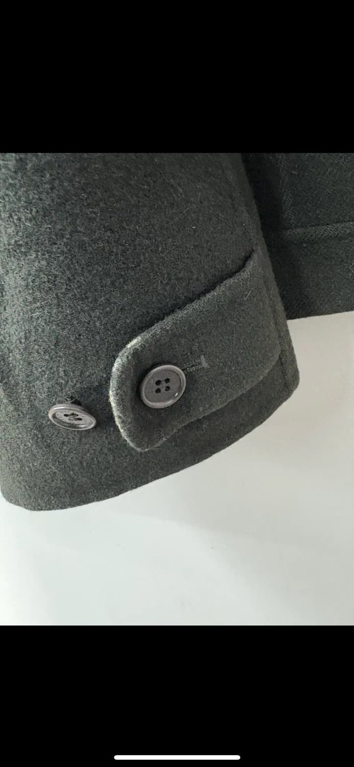 입생로랑 블랙 울 집업 자켓 H1649 상품이미지6