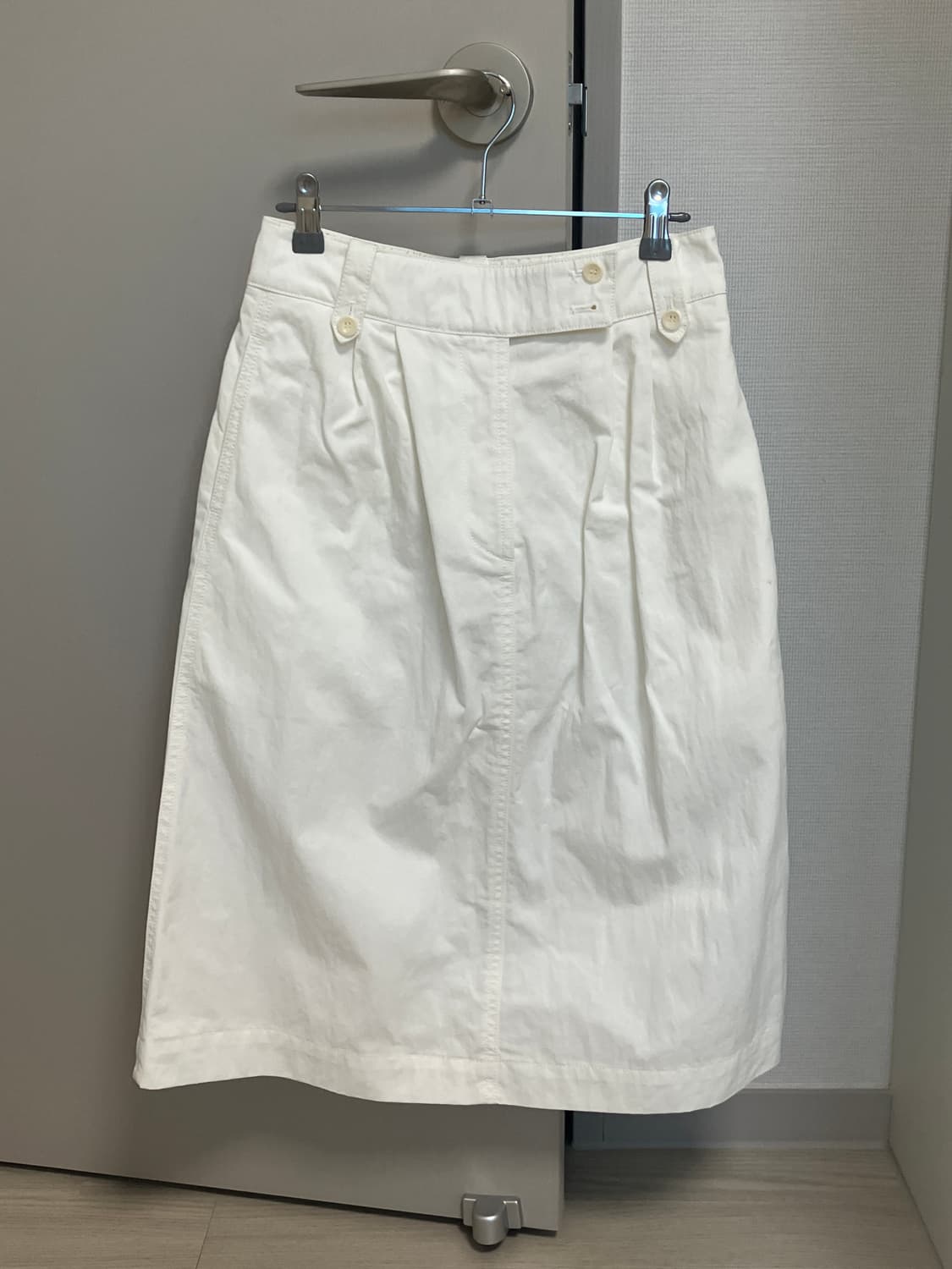 킨더살몬 Fouetté Cotton Skirt Off-White / S 상품이미지2
