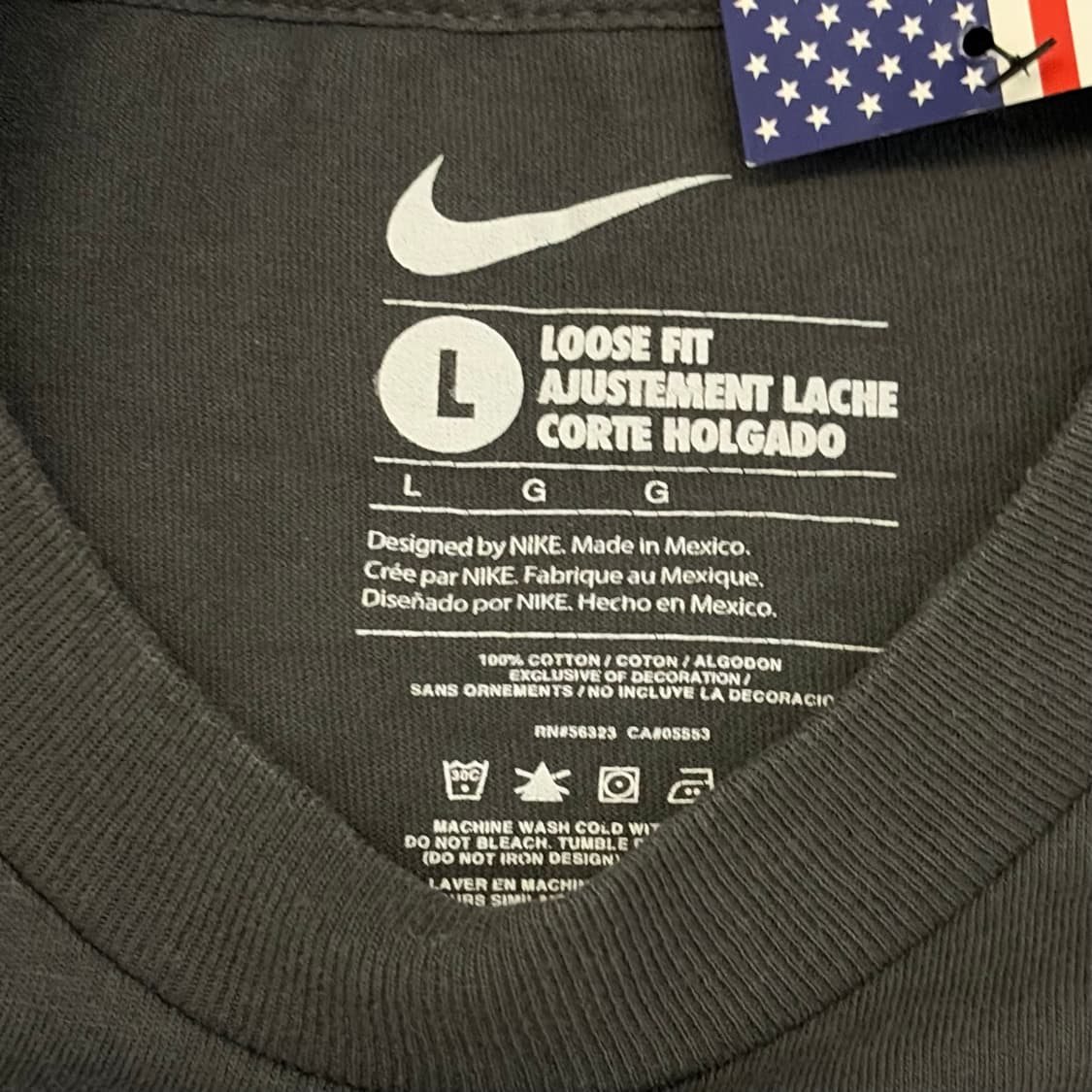 00s 미국 빈티지 USA 나이키 국내미발매 반팔티 스포츠티 상품이미지5