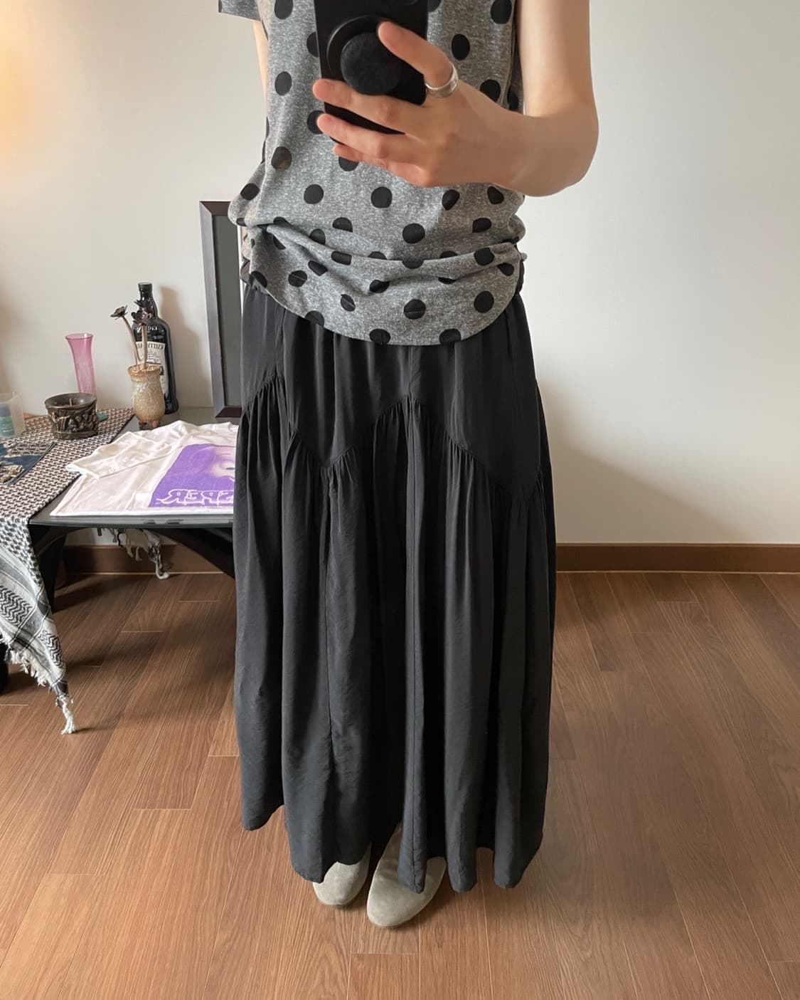 balloon banding skirt 상품이미지2