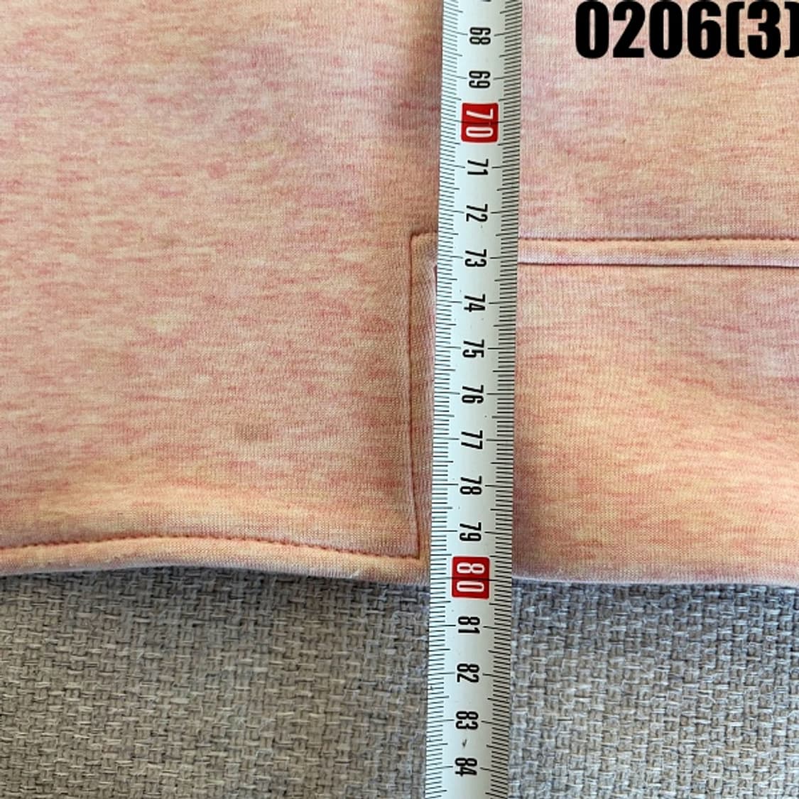 [S/85] 노스페이스 핑크색 여성 롱 집업 자켓 0206(3) 상품이미지9