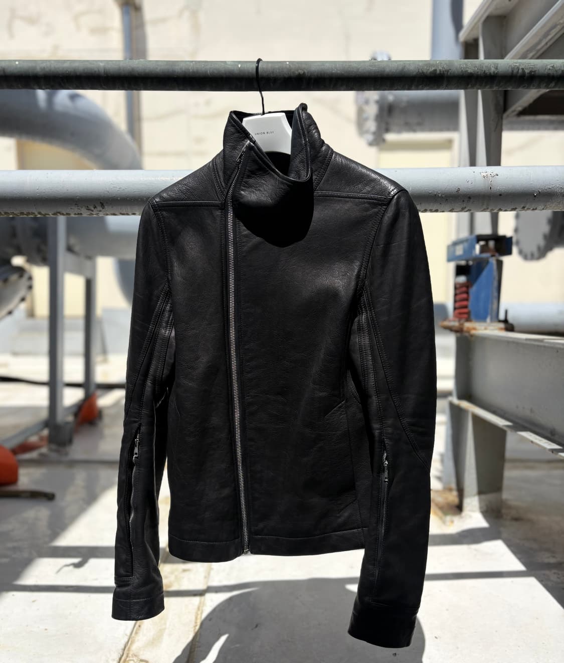14FW 릭오웬스 몰리노 레더 자켓 (카우하이드) 46 사이즈 상품이미지1