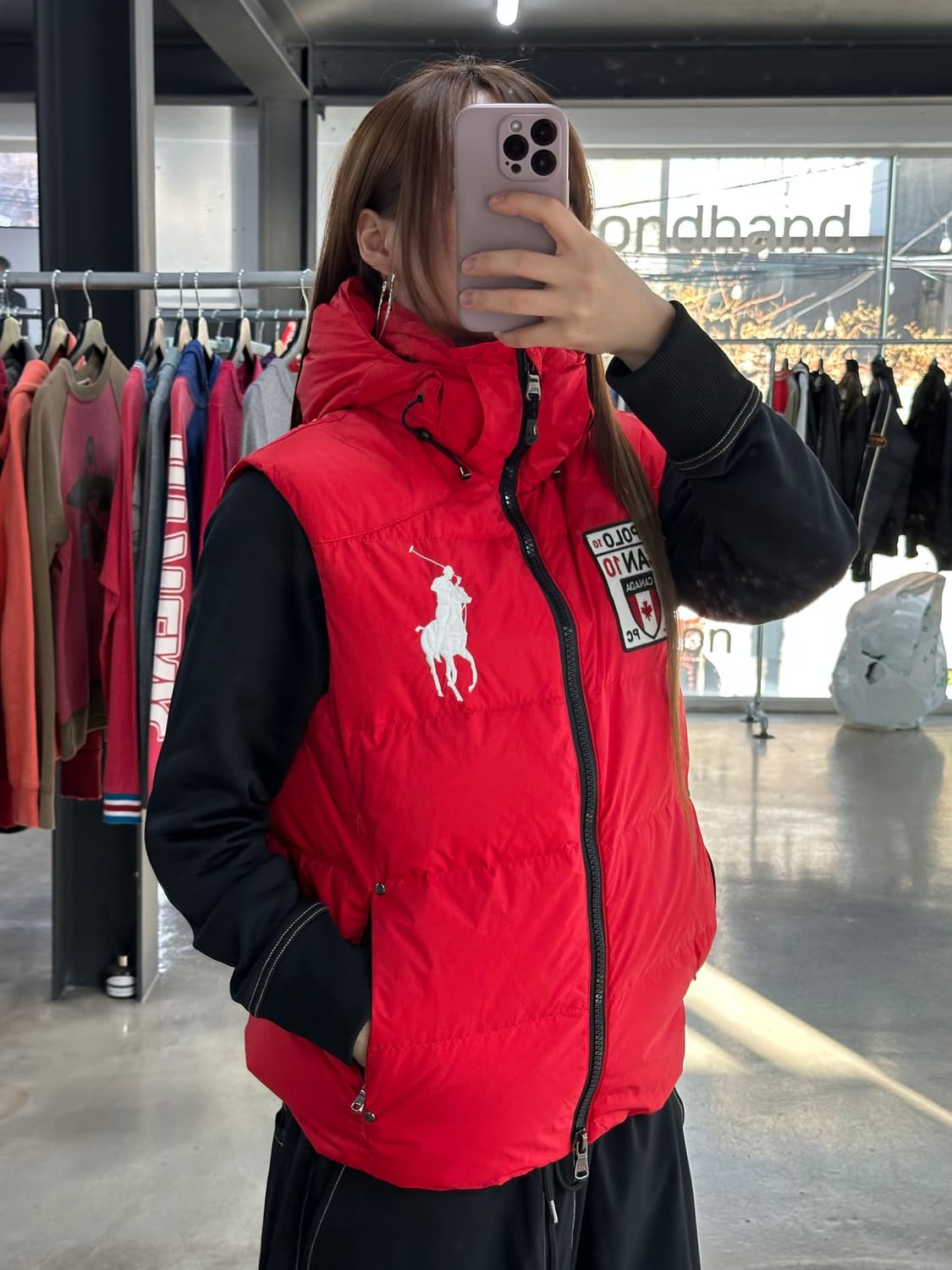 폴로랄프로렌 치프키프 캐나다 투웨이 푸퍼베스트 상품이미지1