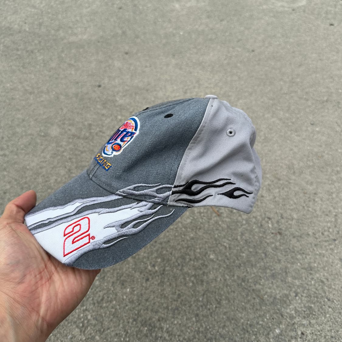 vintage miller lite racing cap 상품이미지6