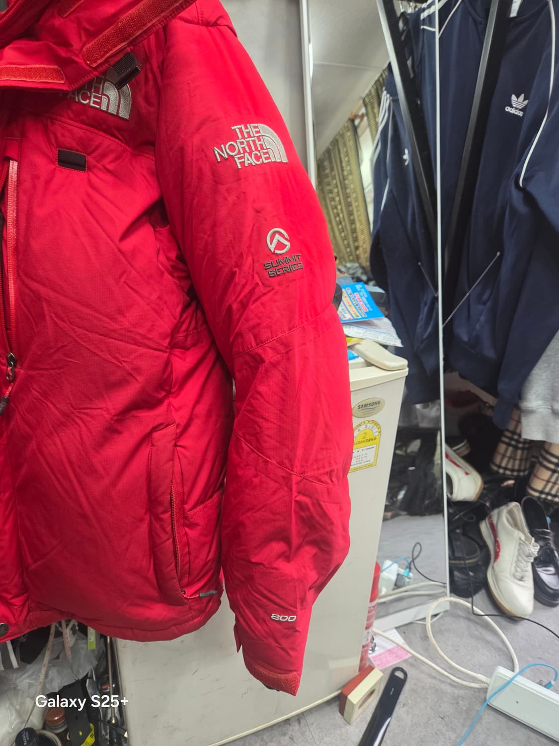 노스페이스  히말라야   레드   팽딩 상품이미지3