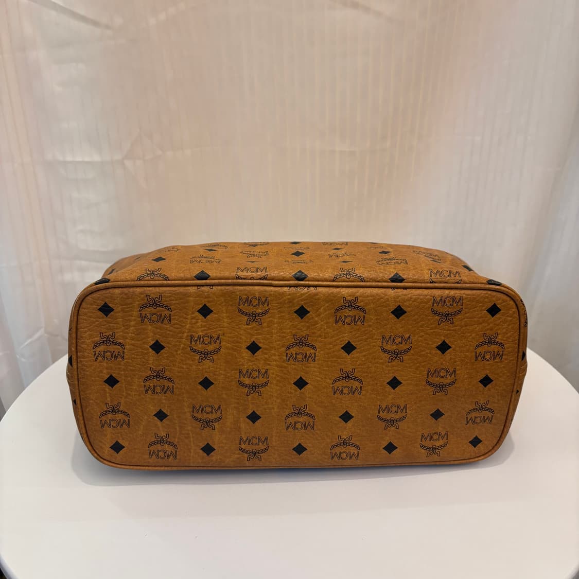 정품 MCM 황토 비세토스 숄더백     상품이미지7