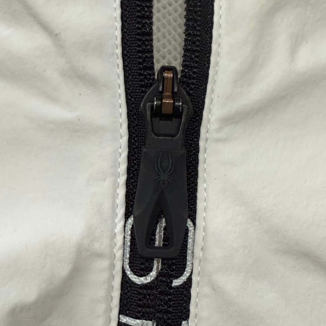 [정품/M] Spyder 스파이더 화이트 바람막이 후드 자켓 b16 상품이미지8