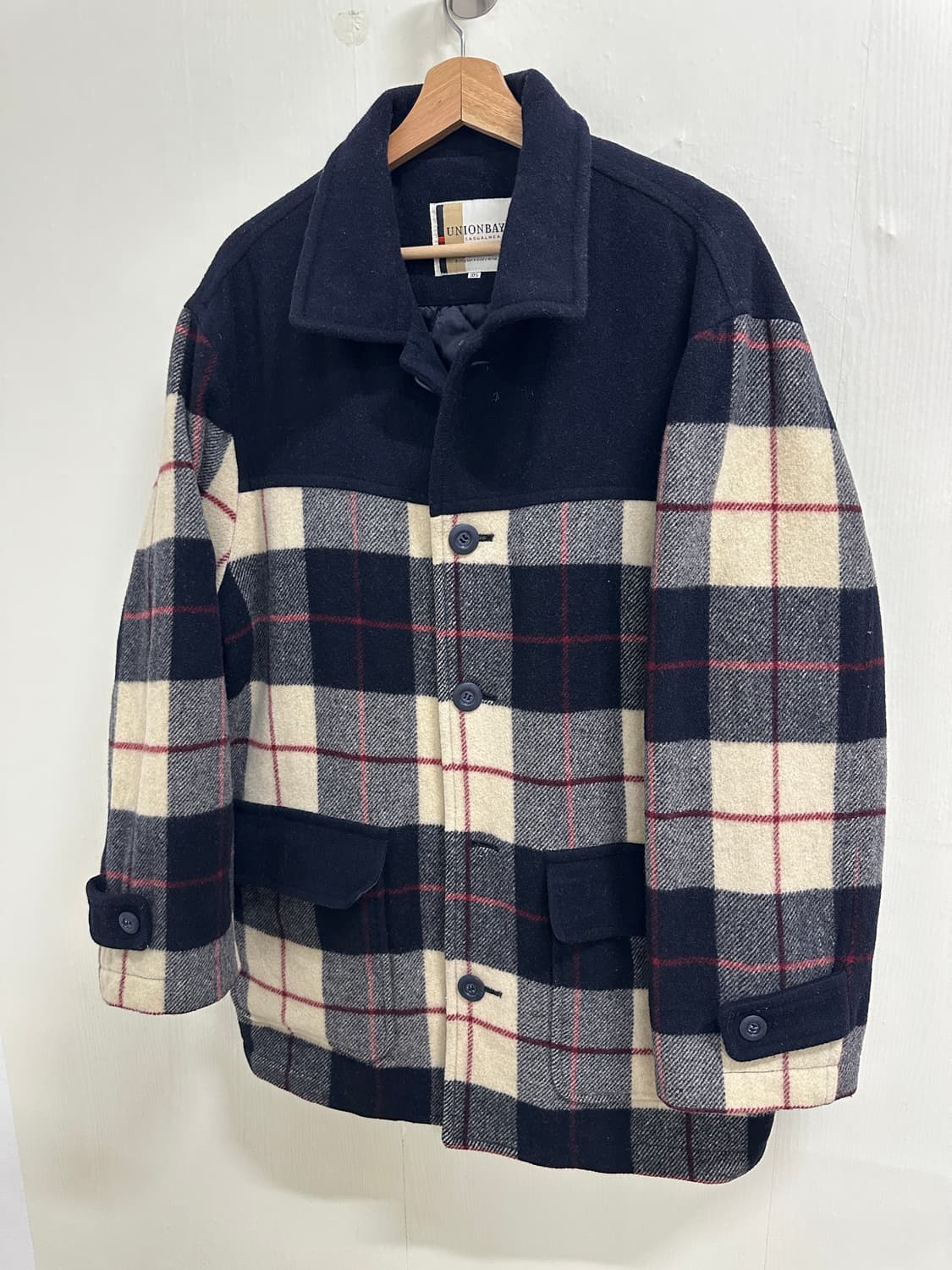 UNIONBAY 체크 셔츠 자켓 105 상품이미지3