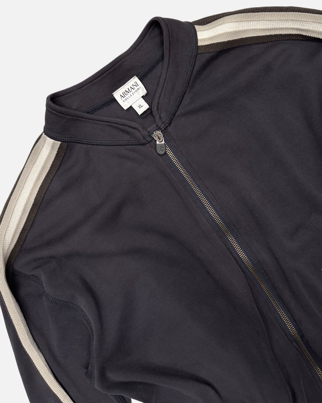 ARMANI grey sweat 2way zip-up 상품이미지3