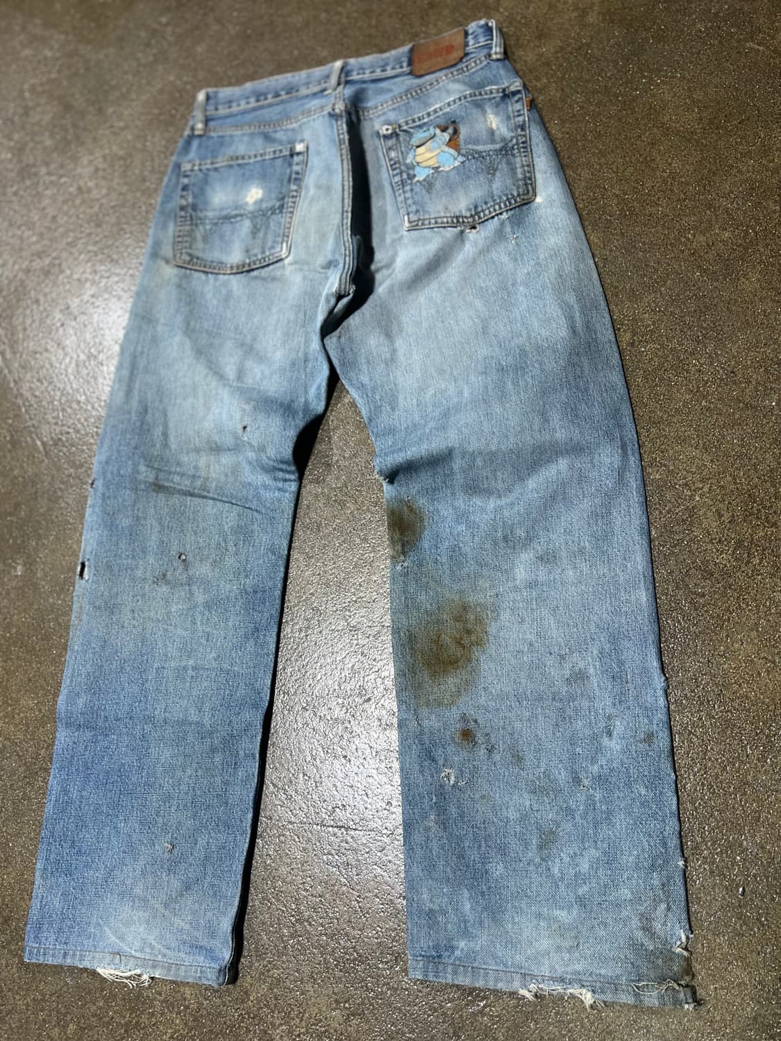 빈티지 EDWIN 505X 셀비지  상품이미지2