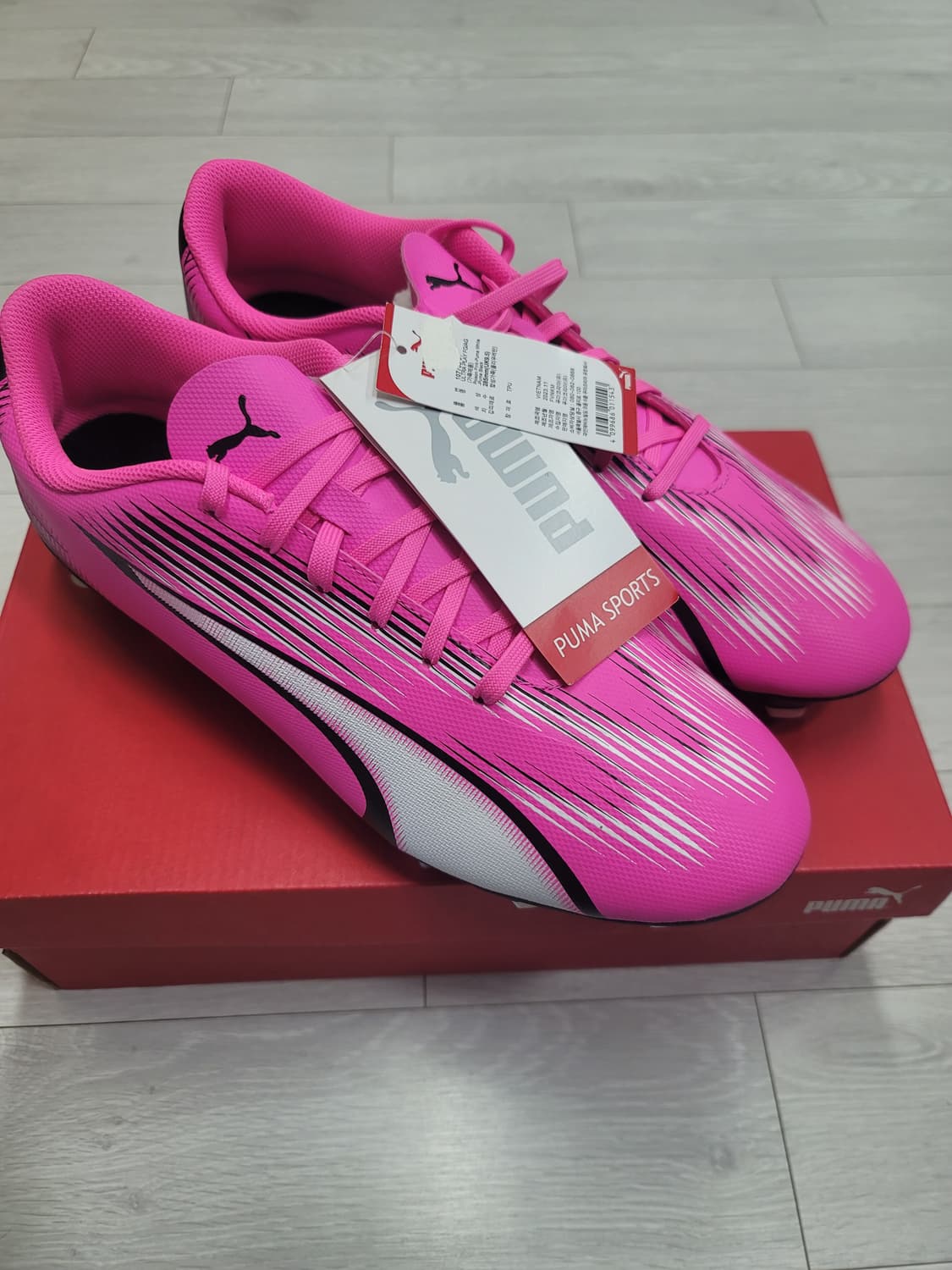 (285)푸마 축구화 울트라 플레이 FG/AG[대전 직거래도 가능] 상품이미지10