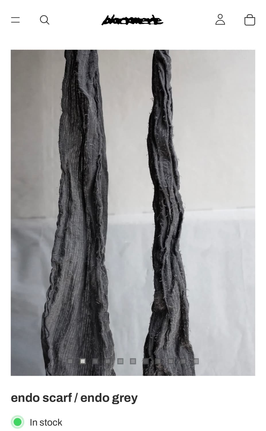Blackmerle endo scarf 상품이미지4
