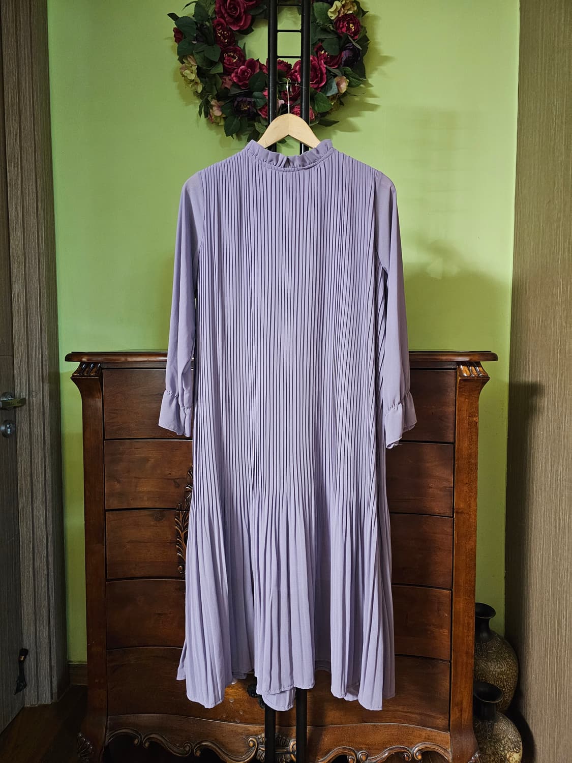 베르소 라벤더 롱원피스 상품이미지1