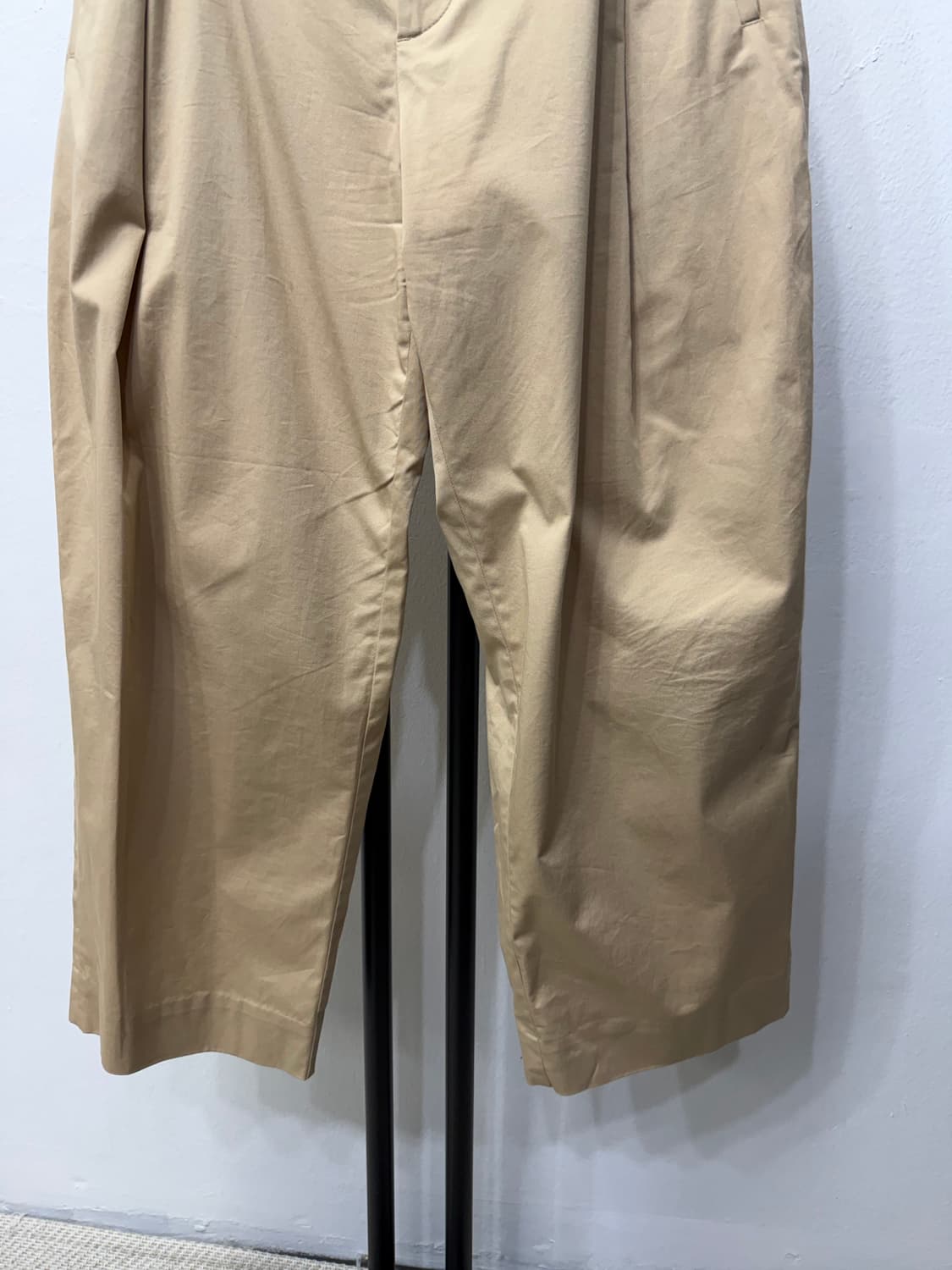 정품) COS 남성 베이지 와이드팬츠 44(30) 상품이미지4