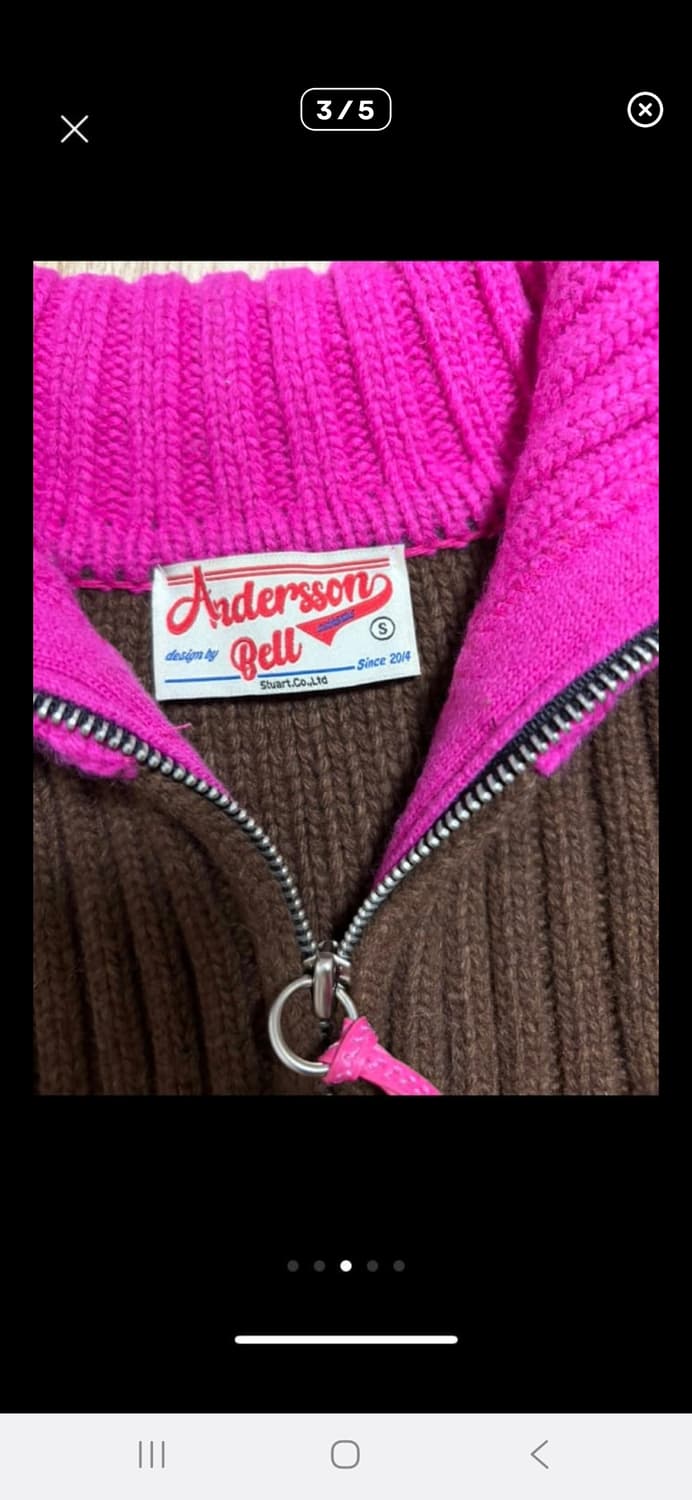 (마지막특가) 앤더슨벨 니트 s 상품이미지2