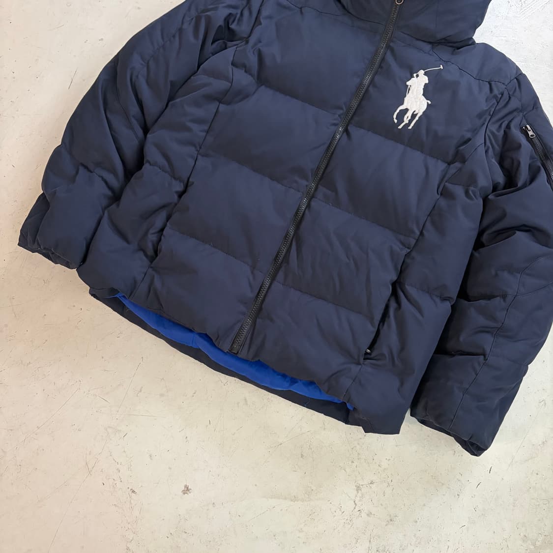 폴로 랄프로렌 빈티지 빅포니 패딩 XL 상품이미지3
