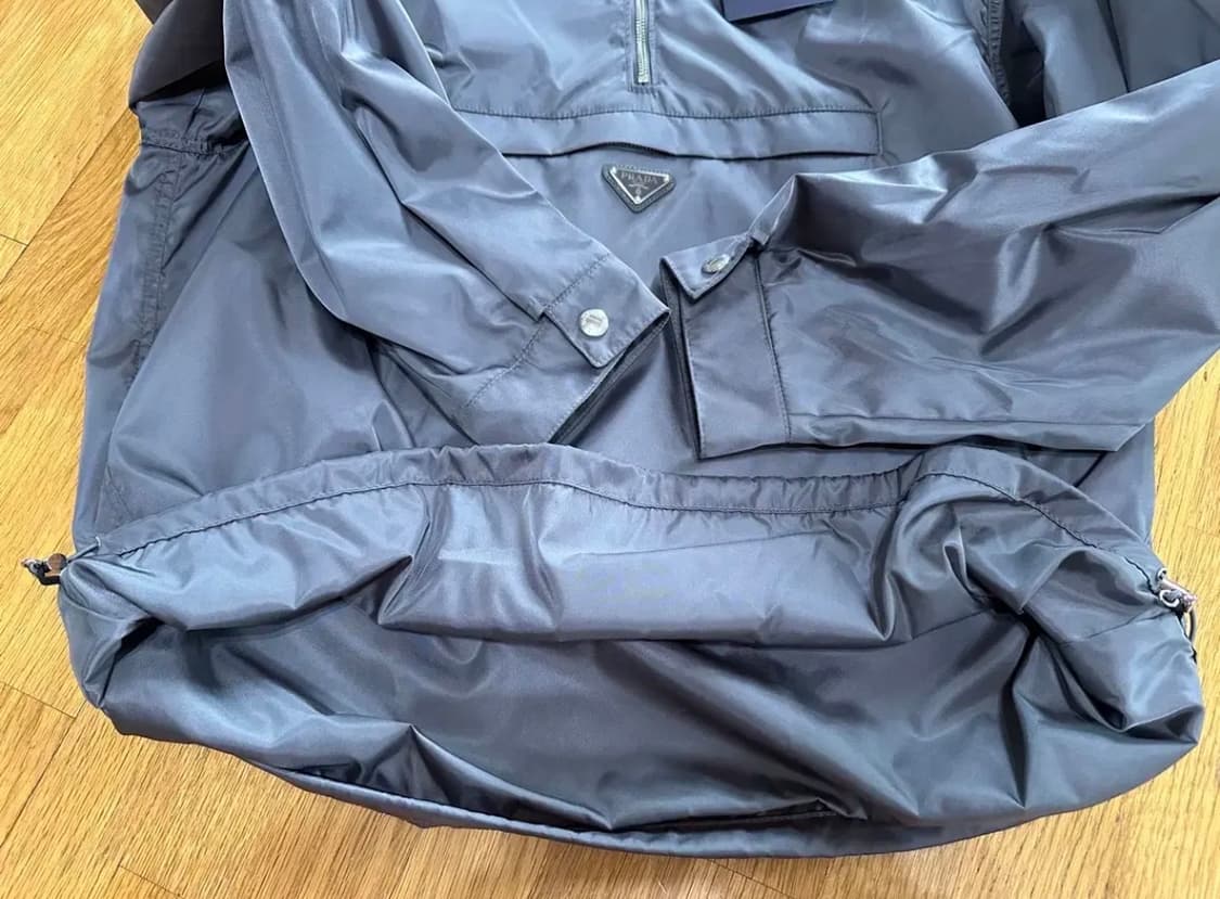 프라다/리나일론테크니컬후드아노락/M 상품이미지7
