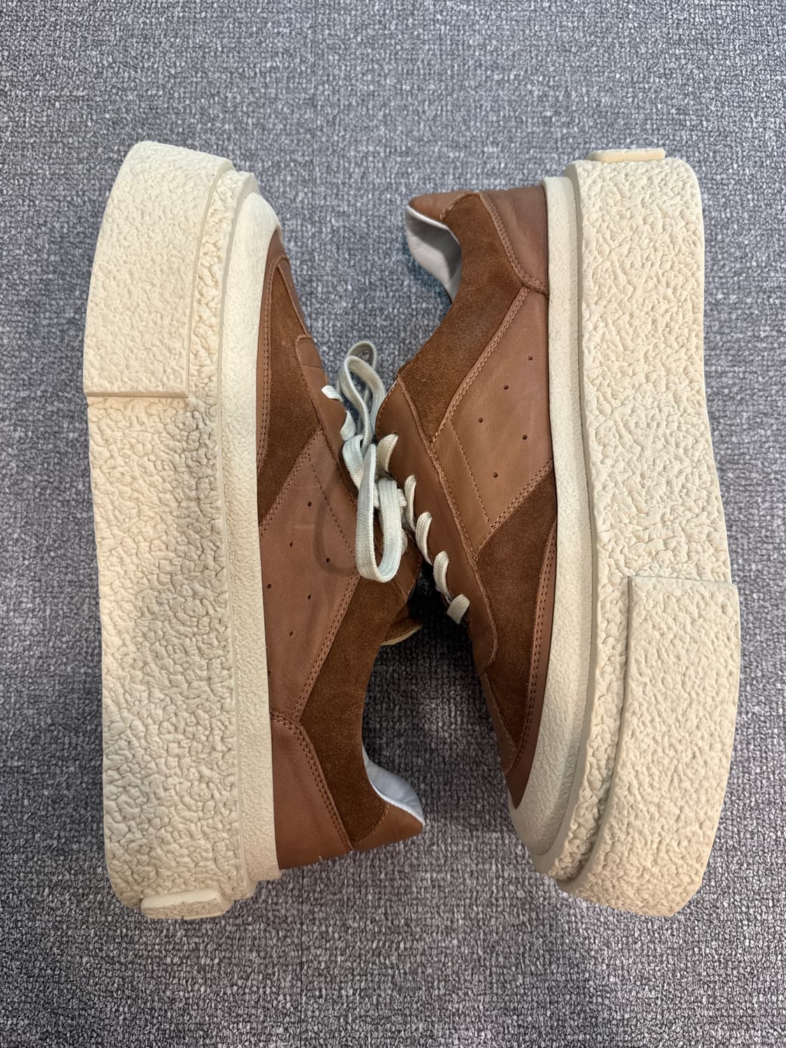 Mm6 메종 마르지엘라 컬러 블록 청키 플랫폼 스니커즈 43 상품이미지5