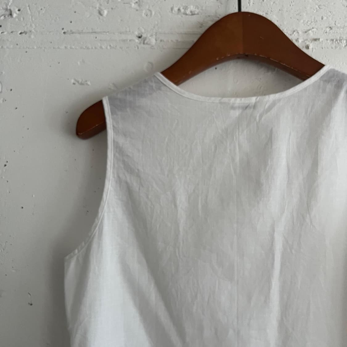 핀턱 레이스 슬리브리스 상품이미지7