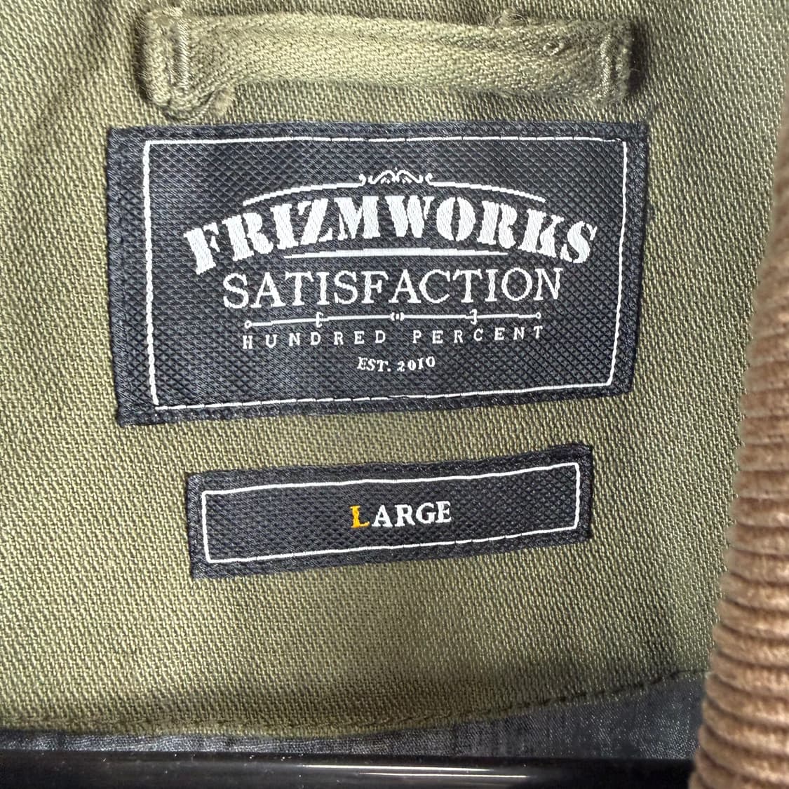 (L) 프리즘웍스 아메카지 올리브 워크 덱 자켓 상품이미지3