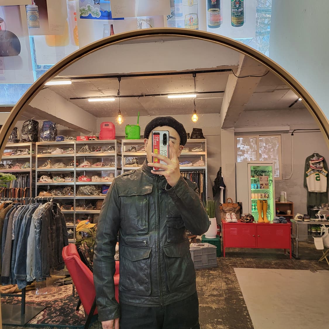 L'UOMO 레더 자켓 (100) 상품이미지10