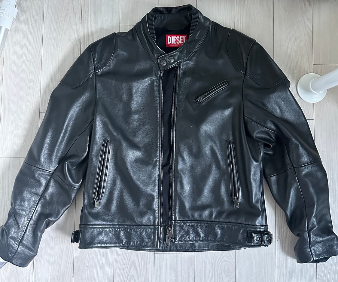 디젤 바이커 레더 자켓 상품이미지1