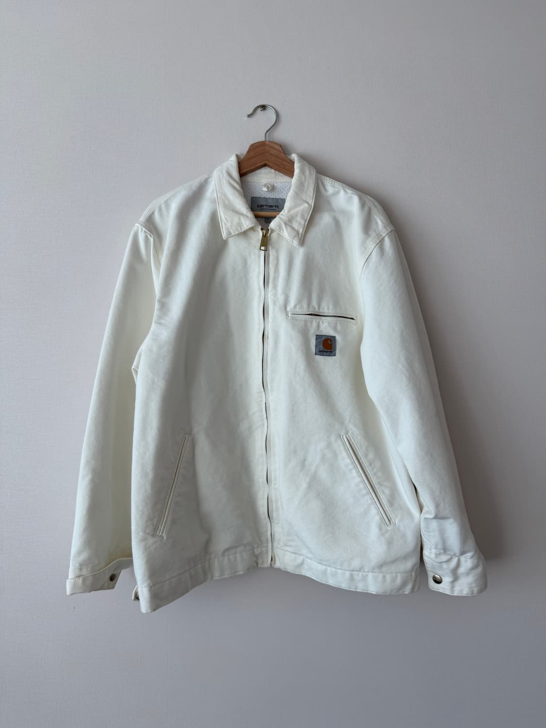 칼하트 화이트 워크자켓 XL  상품이미지1