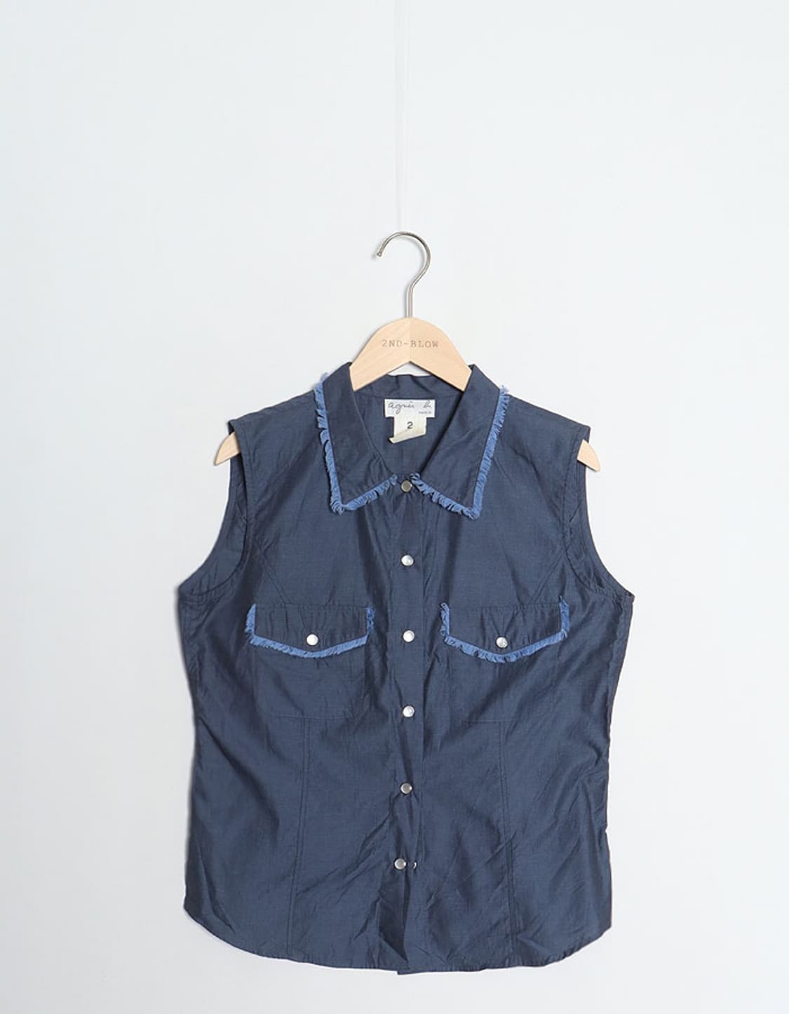 agnes b Sleeveless Shirts 상품이미지1