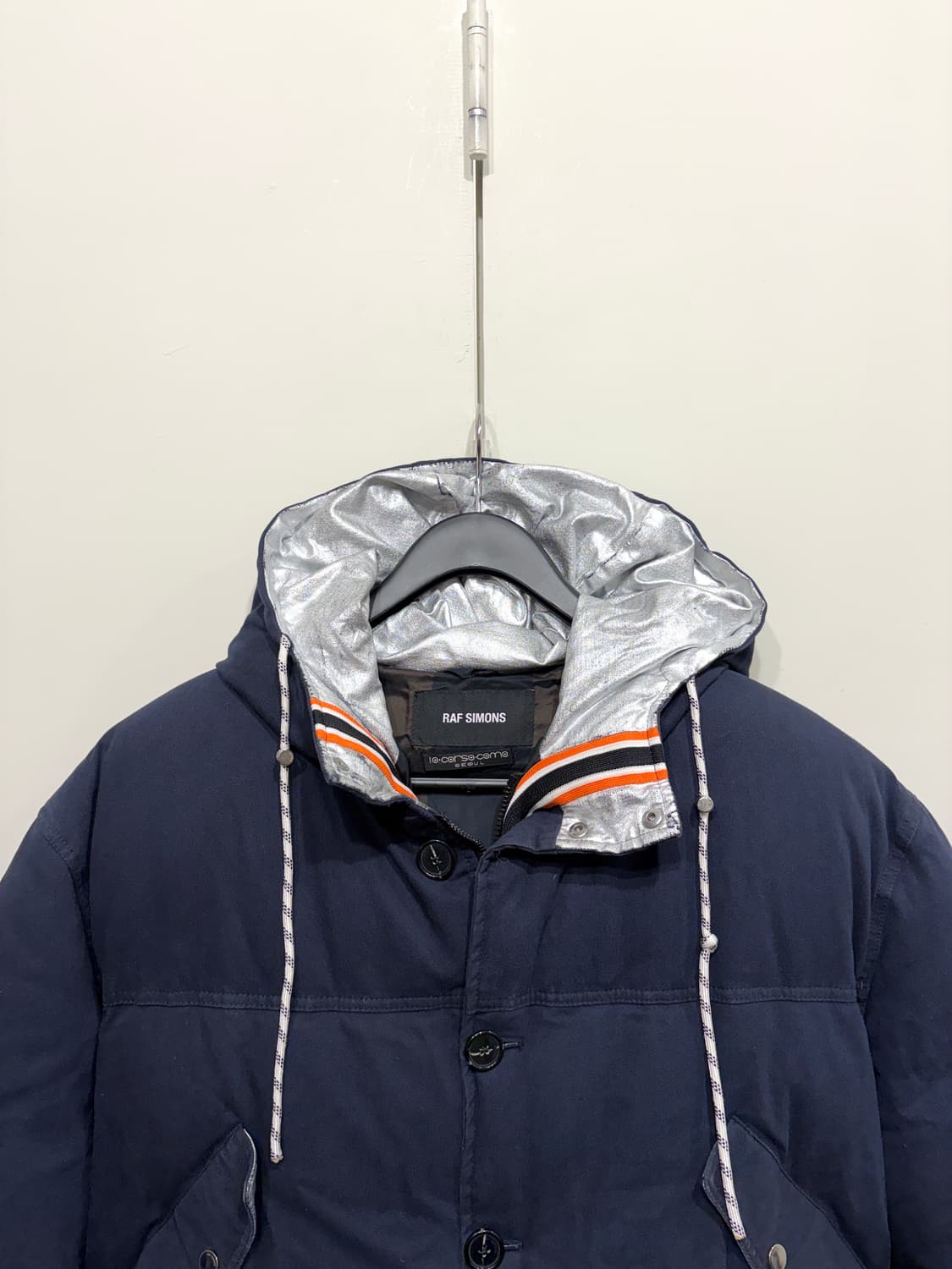 라프시몬스 패치 다운필드 파카 상품이미지4