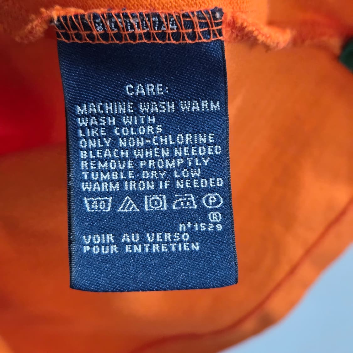 폴로랄프로렌 스포츠 우먼 멀티포니 피케 카라 반팔티 오렌지 S 상품이미지4