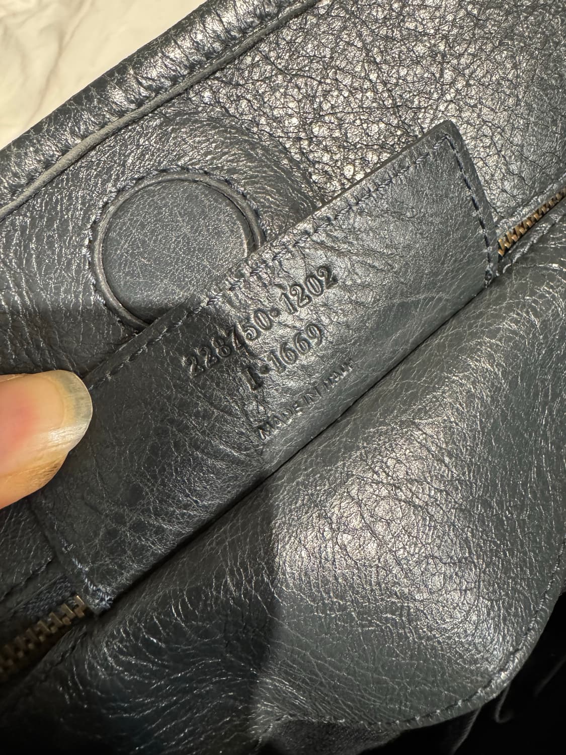 발렌시아가 선데이 토트백 스몰 챠콜 상품이미지5