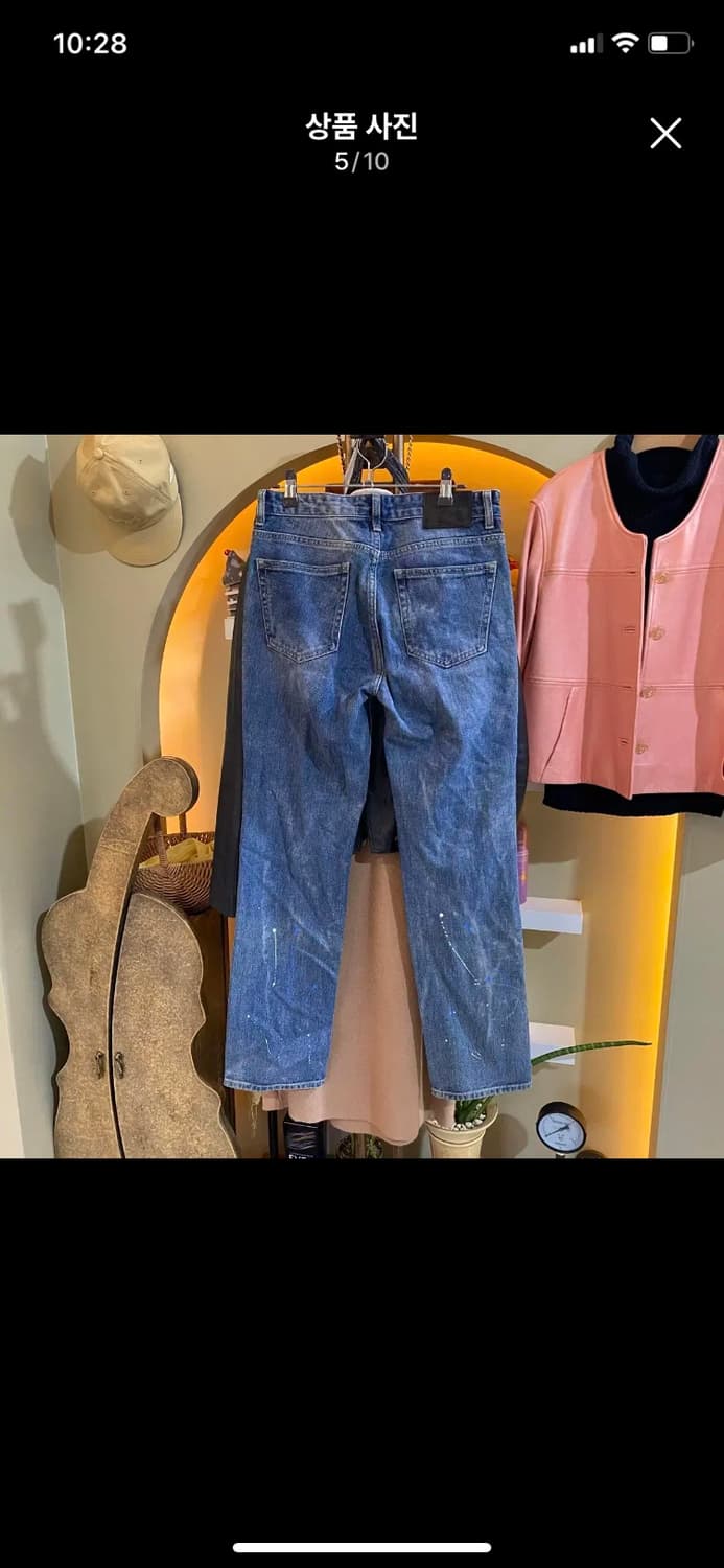 86LOAD 86로드 페인팅 데님팬츠 상품이미지6