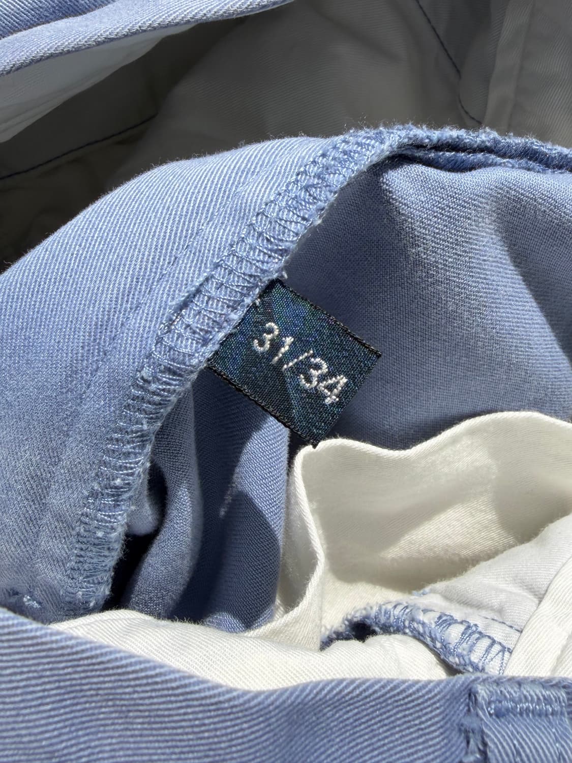 90s 빈티지 폴로 랄프로렌 더스티 블루 치노 팬츠 30 상품이미지5