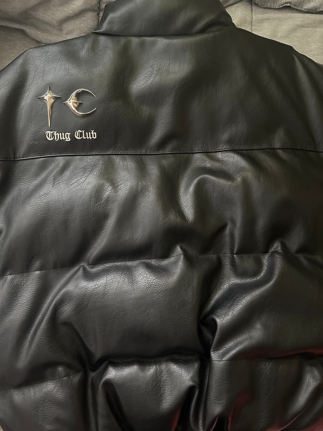 떠그클럽 레더패딩 2사이즈 상품이미지2