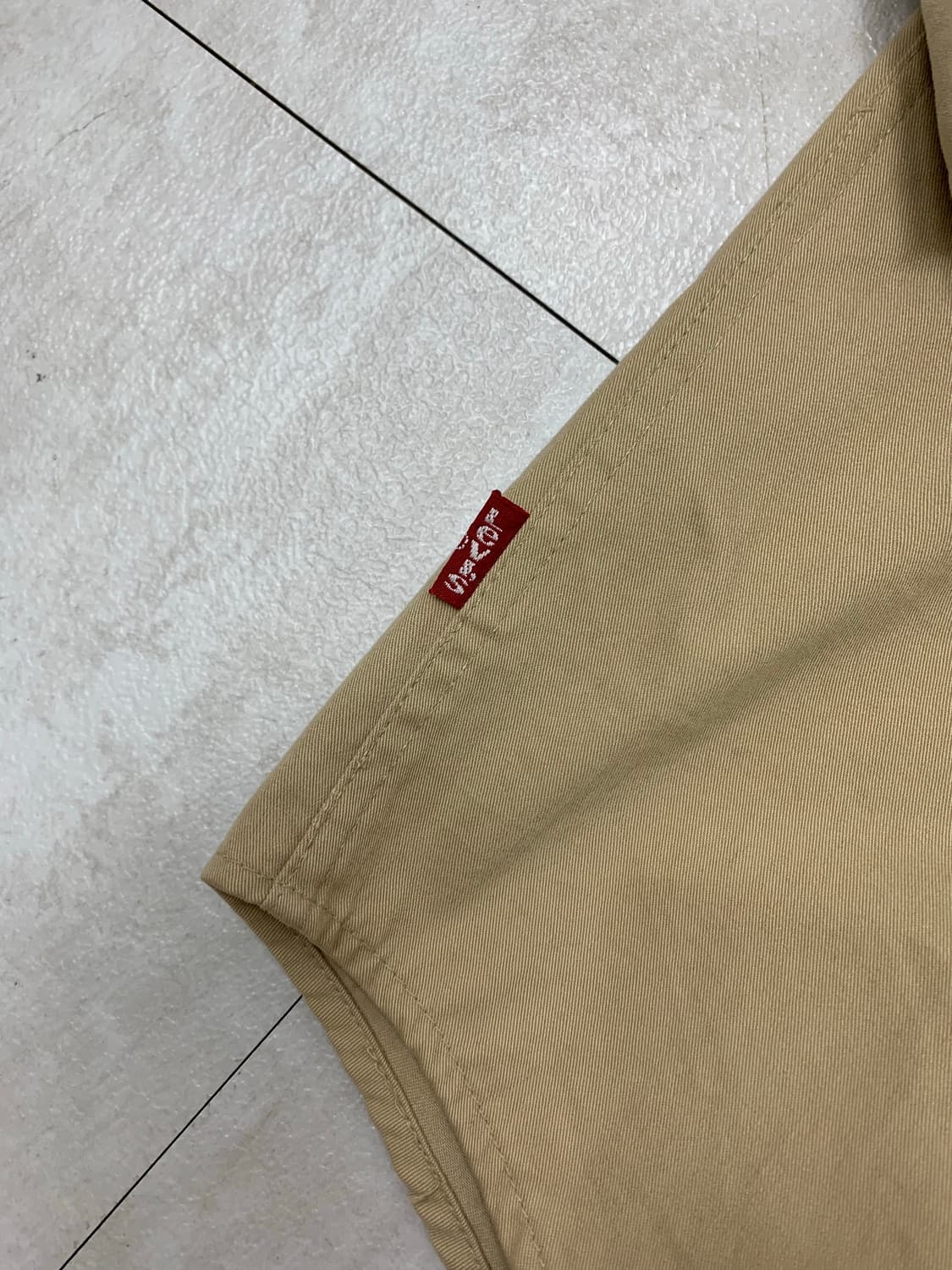 리바이스 베이지 셔츠 #680 상품이미지5