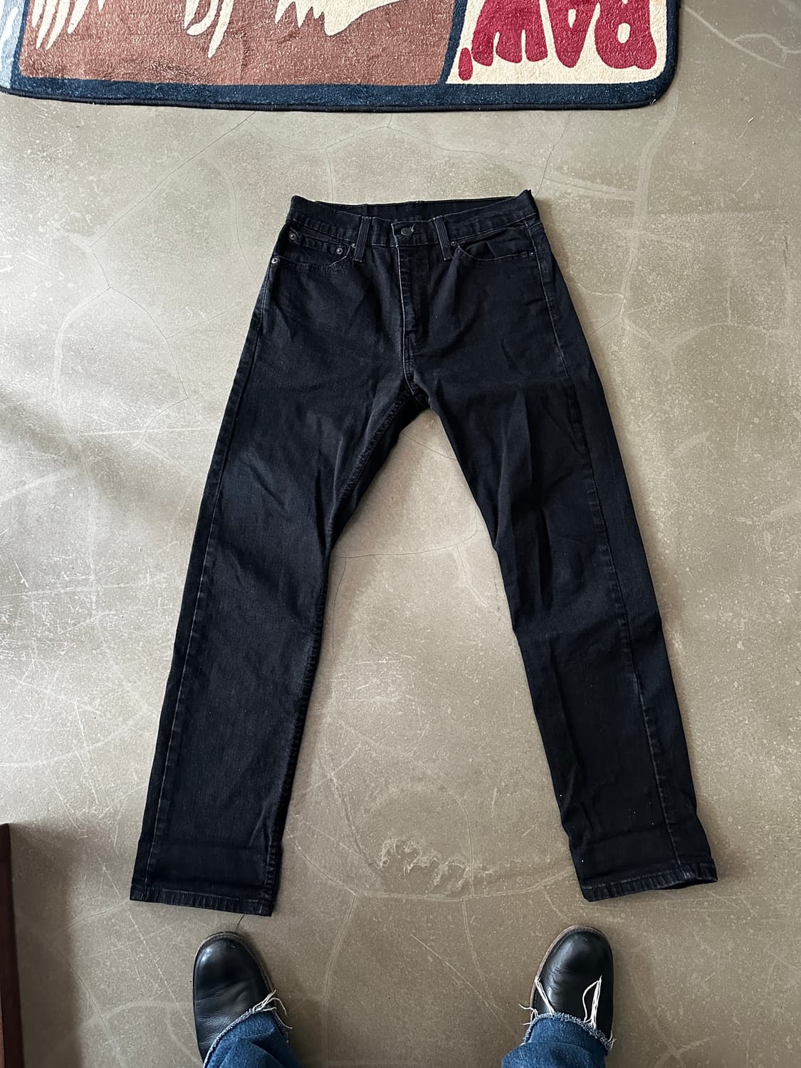 Levi’s 505 블랙 데님 팬츠 w30 상품이미지3