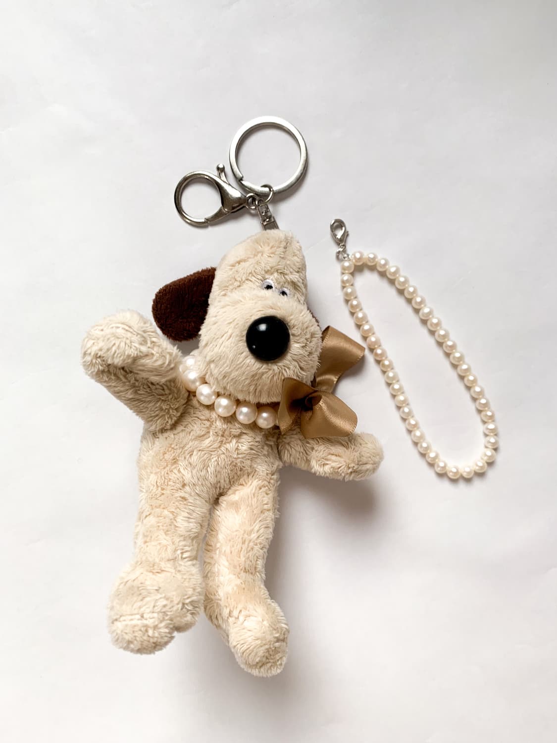 분크 스몰 토크 백 라이트 모스그린 컬러 & 키링 set 상품이미지10