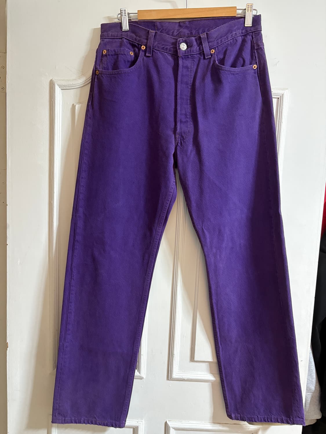 90s USA Levi's 501 퍼플 상품이미지1