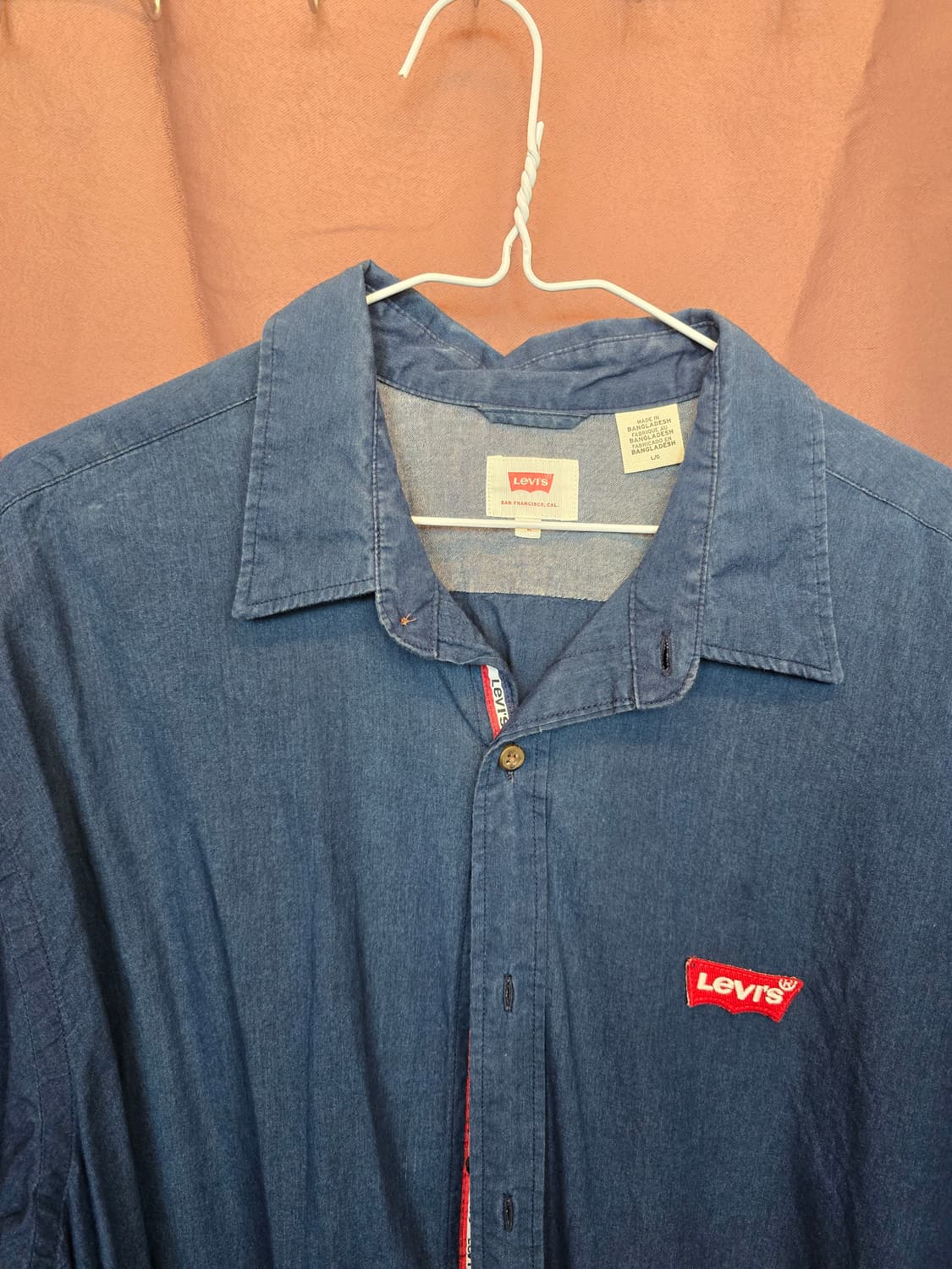 리바이스 데님셔츠 상품이미지1