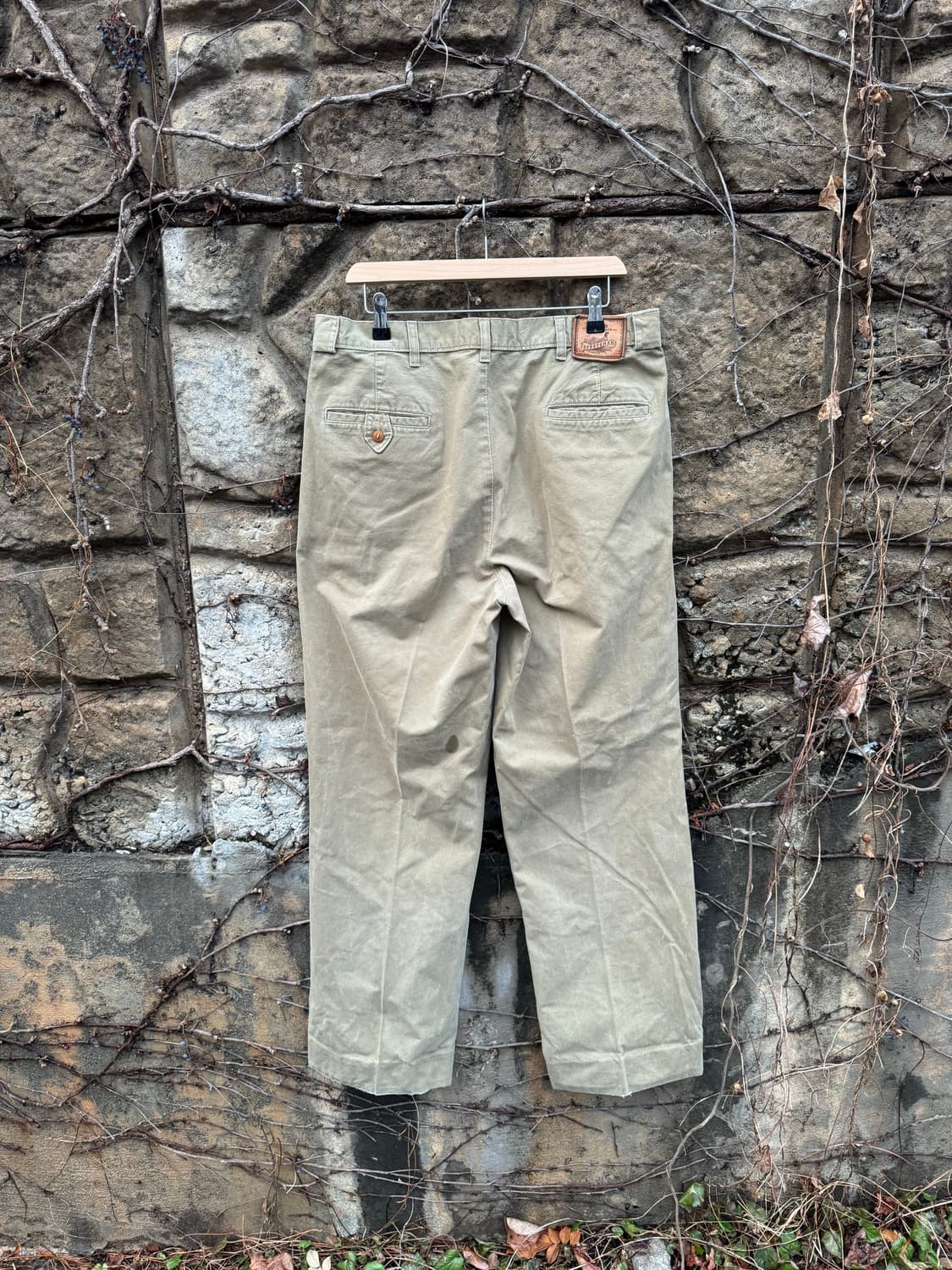 80~90s rrl 폴로 컨트리 스포츠맨 왁스코튼 치노 팬츠 34 상품이미지2