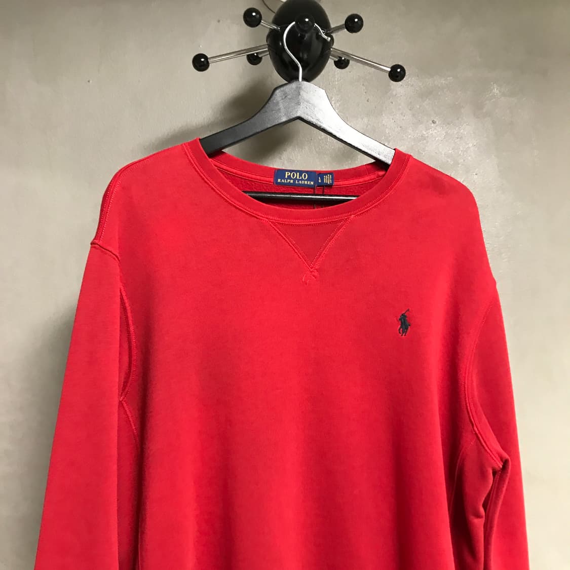폴로 랄프로렌 맨투맨 레드 L 상품이미지2