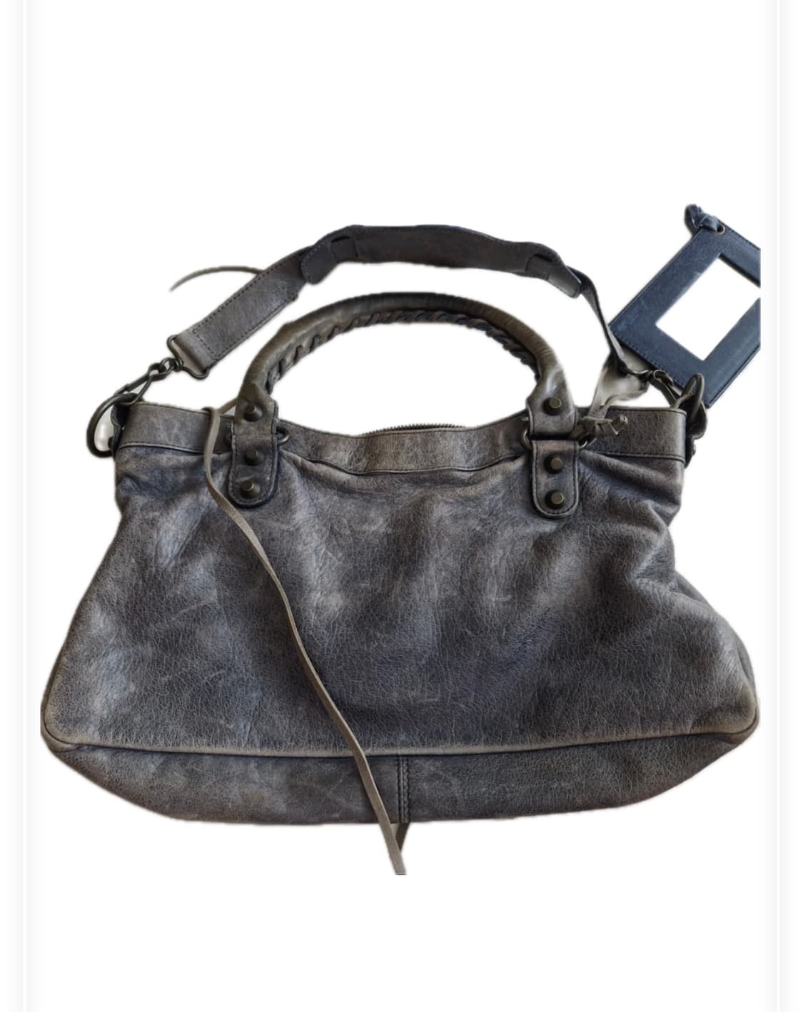 Balenciaga 모터백 스몰 네이비 상품이미지2