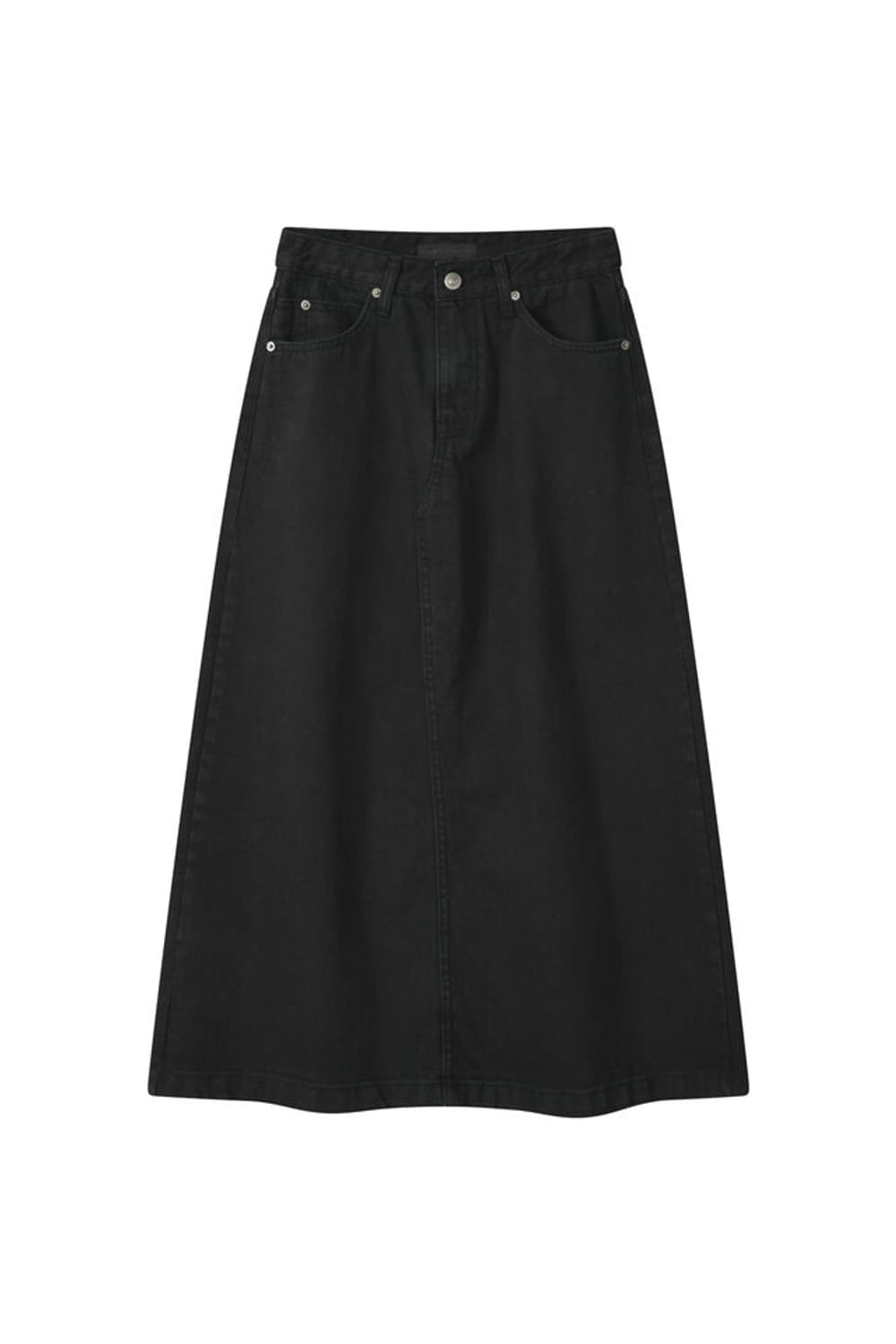 더버터크림 [sloco] Black maxi denim skirt S 상품이미지2