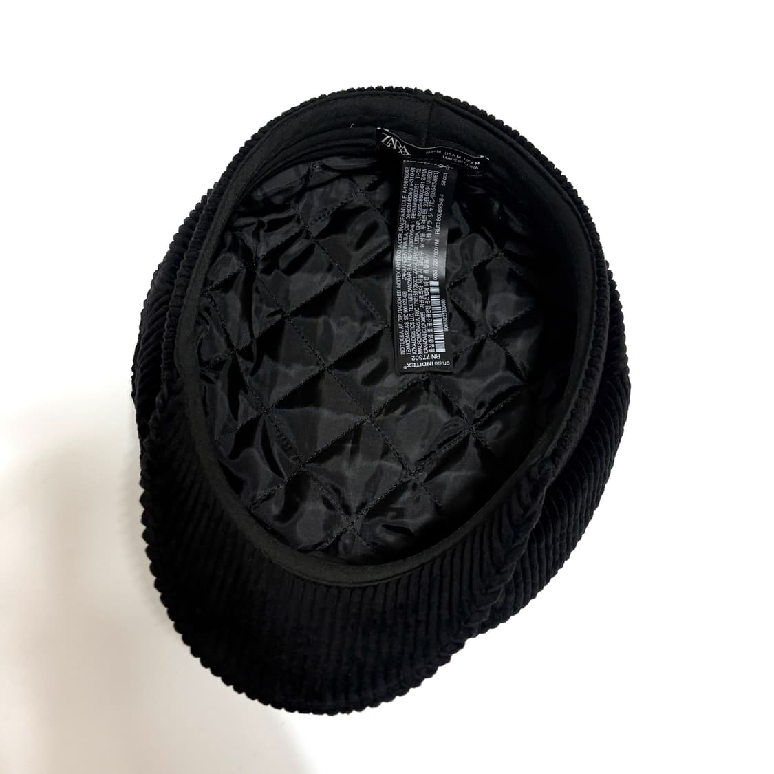 ZARA 자라 코듀로이 뉴스보이캡 빵모자 헌팅캡 상품이미지4