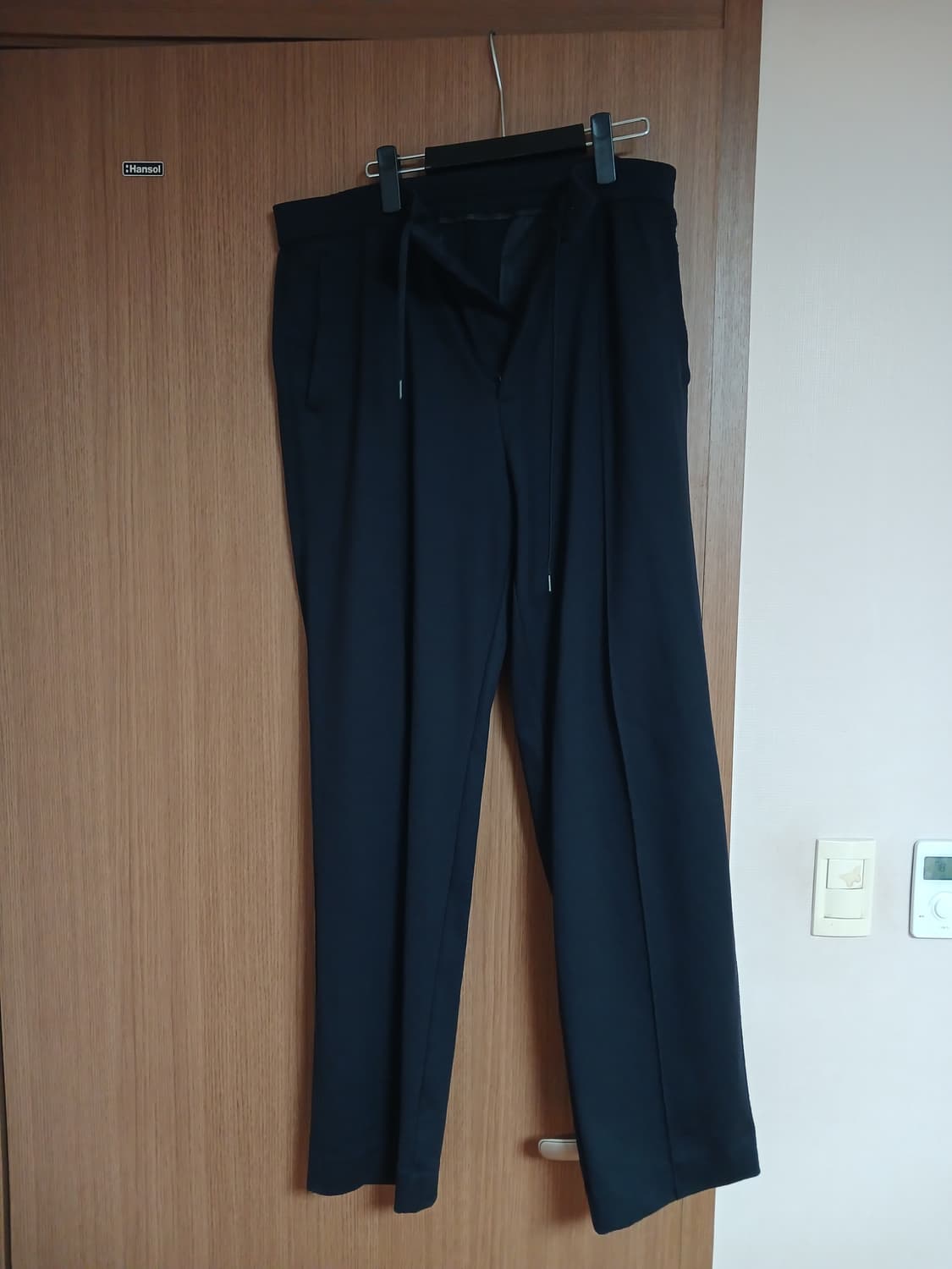 타임옴므 남성 레이온 모직혼방 릴렉스핏 밴딩 슬랙스 35(88) 상품이미지1